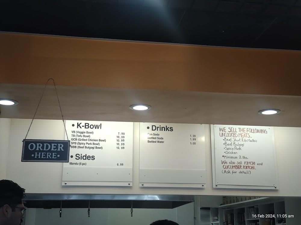 K-Bowl Menu image 4